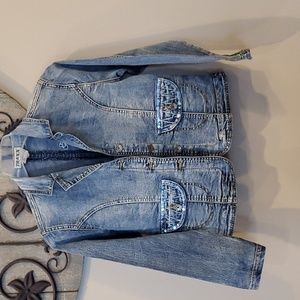 Traxx denim sequin jacket